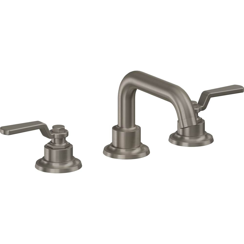California Faucets - 8'' Widespread Lavatory Faucet - Graphite Pvd