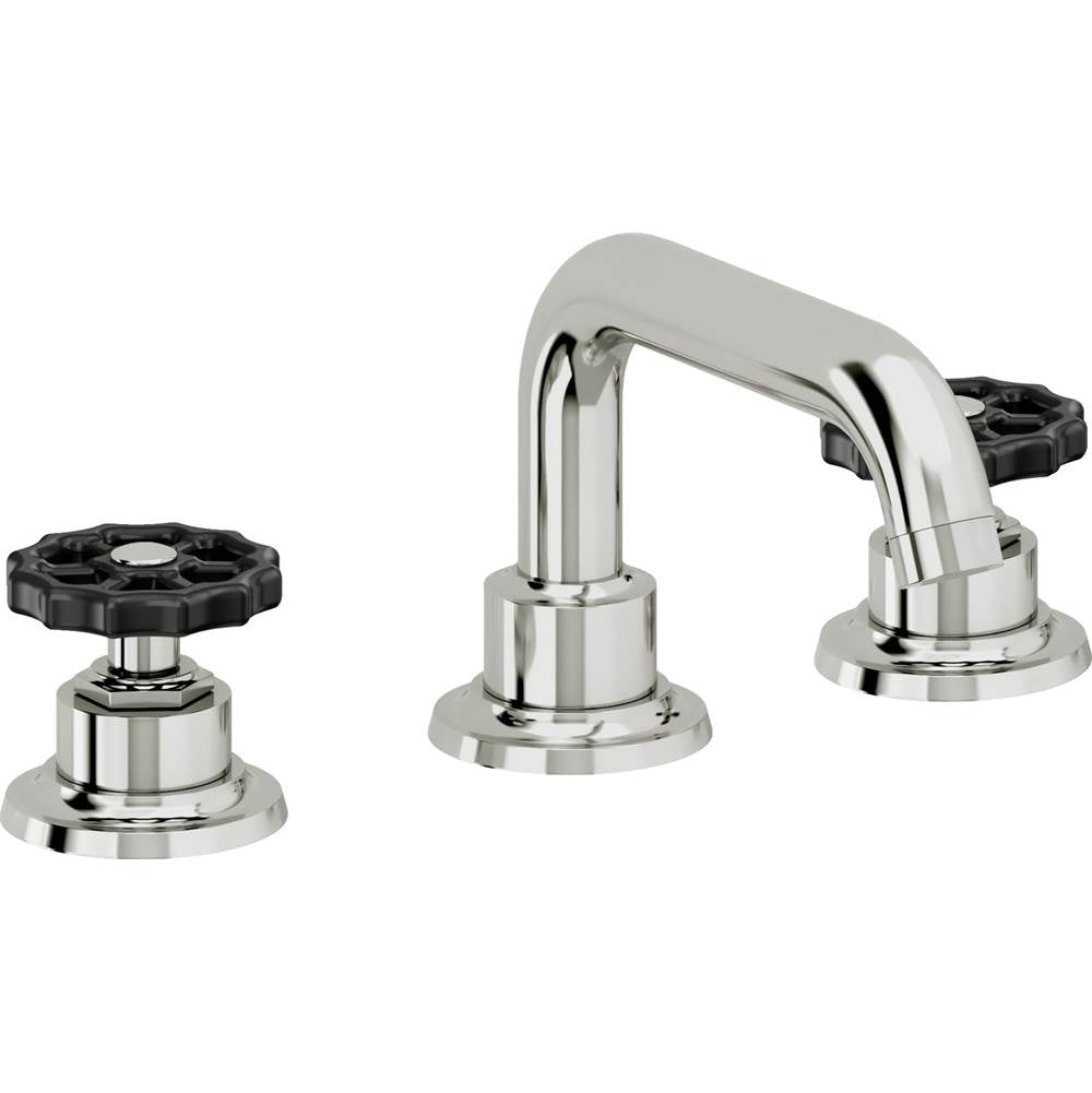 California Faucets - 8'' Widespread Lavatory Faucet - Polished Chrome