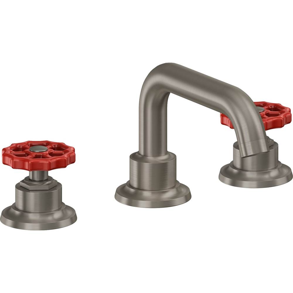 California Faucets - 8'' Widespread Lavatory Faucet - Graphite Pvd