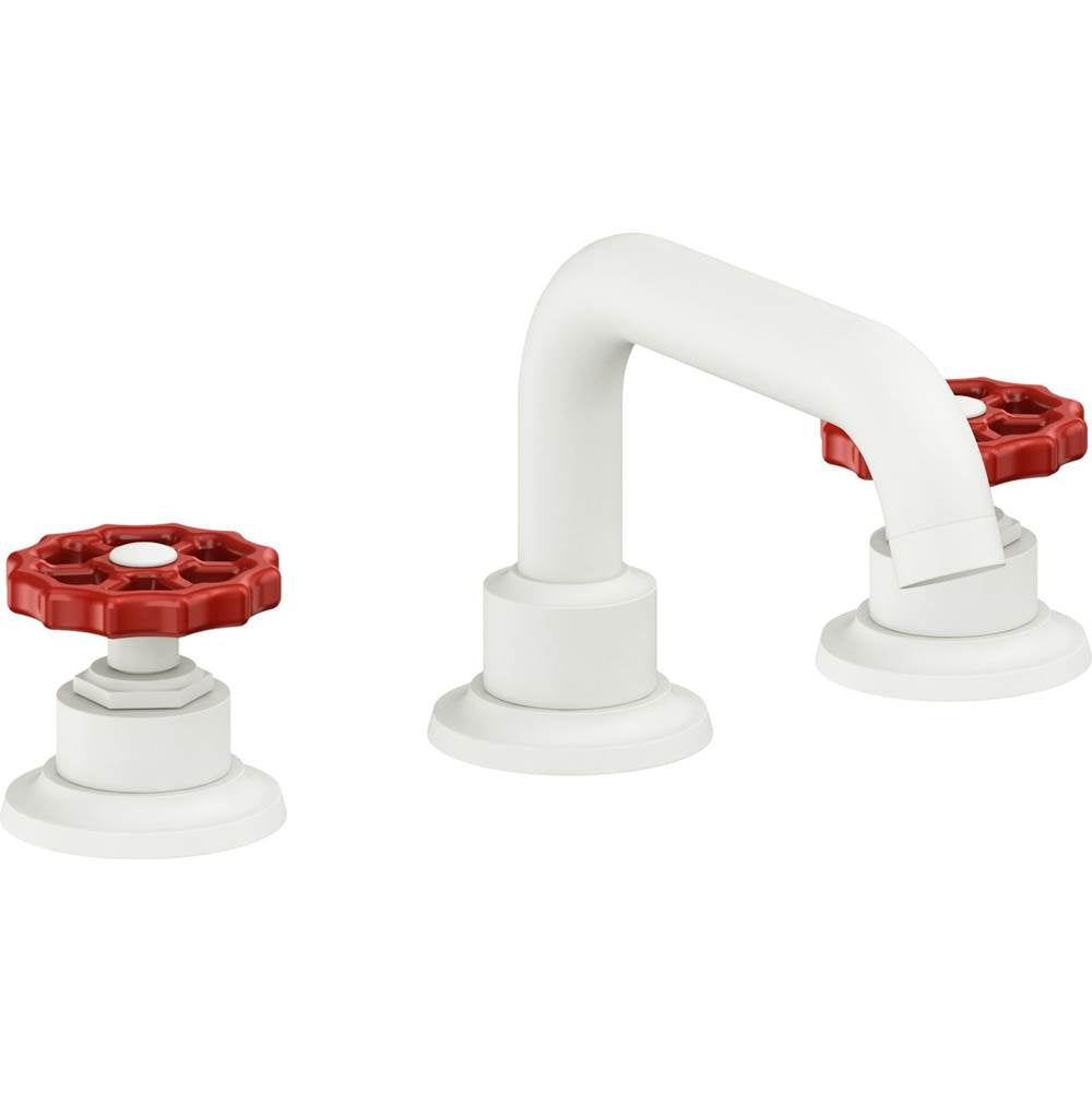 California Faucets - 8'' Widespread Lavatory Faucet - Matte White