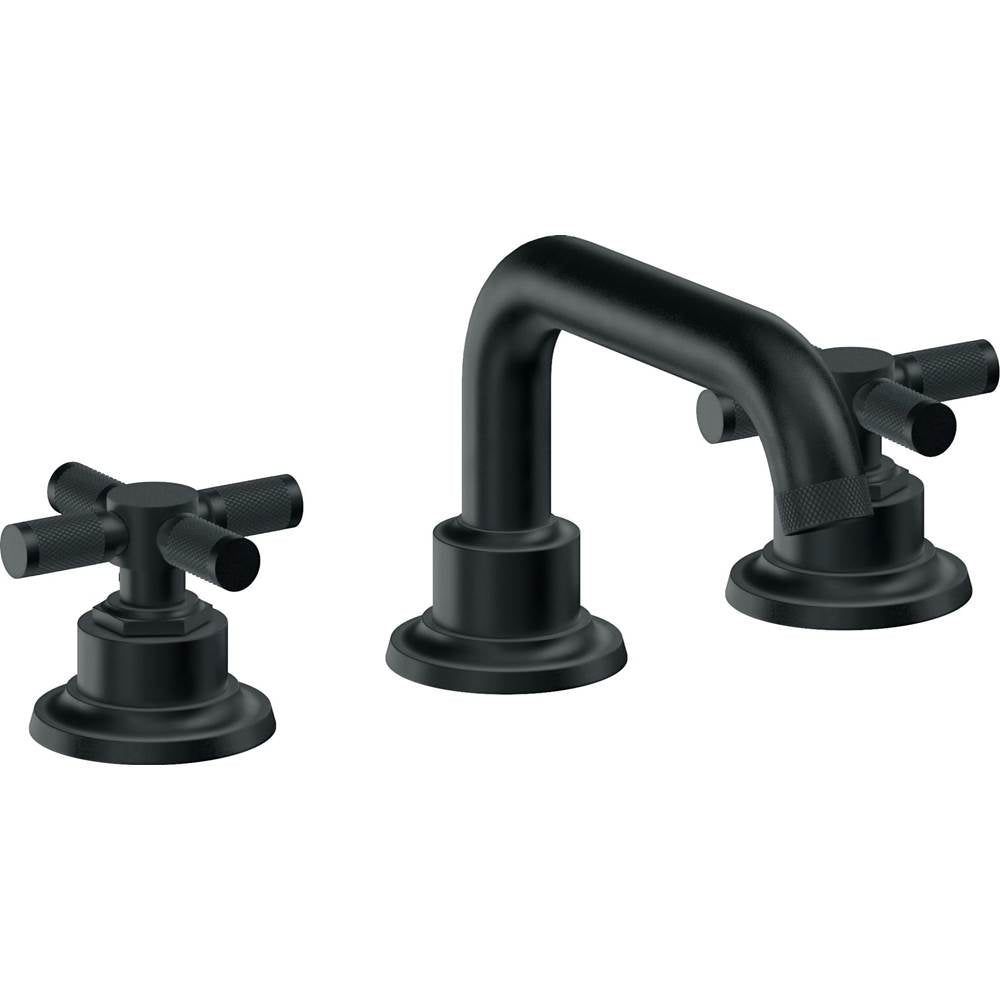 California Faucets - 8'' Widespread Lavatory Faucet - Carbon Pvd