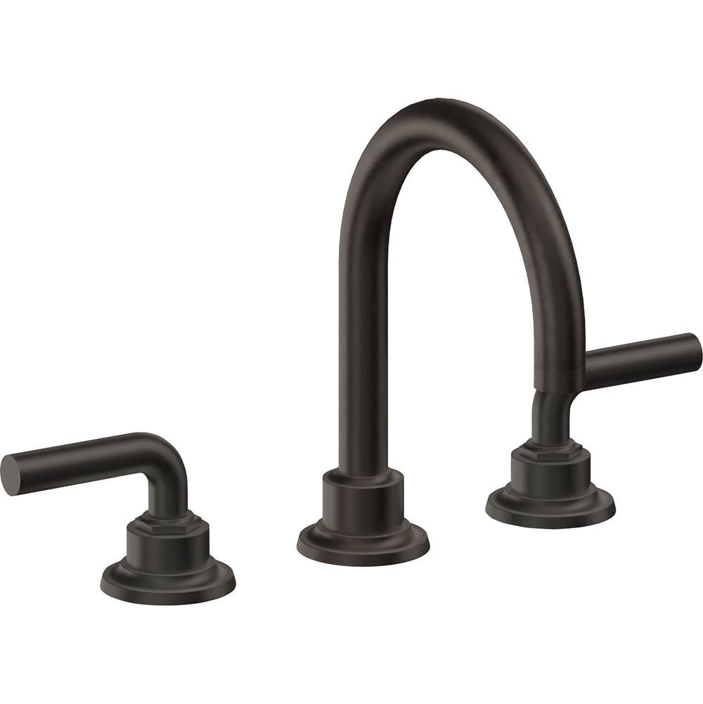California Faucets - 8'' Widespread Lavatory Faucet with ZeroDrain - Oil Rubbed Bronze
