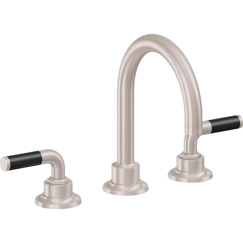 California Faucets - 8'' Widespread Lavatory Faucet - Satin Nickel