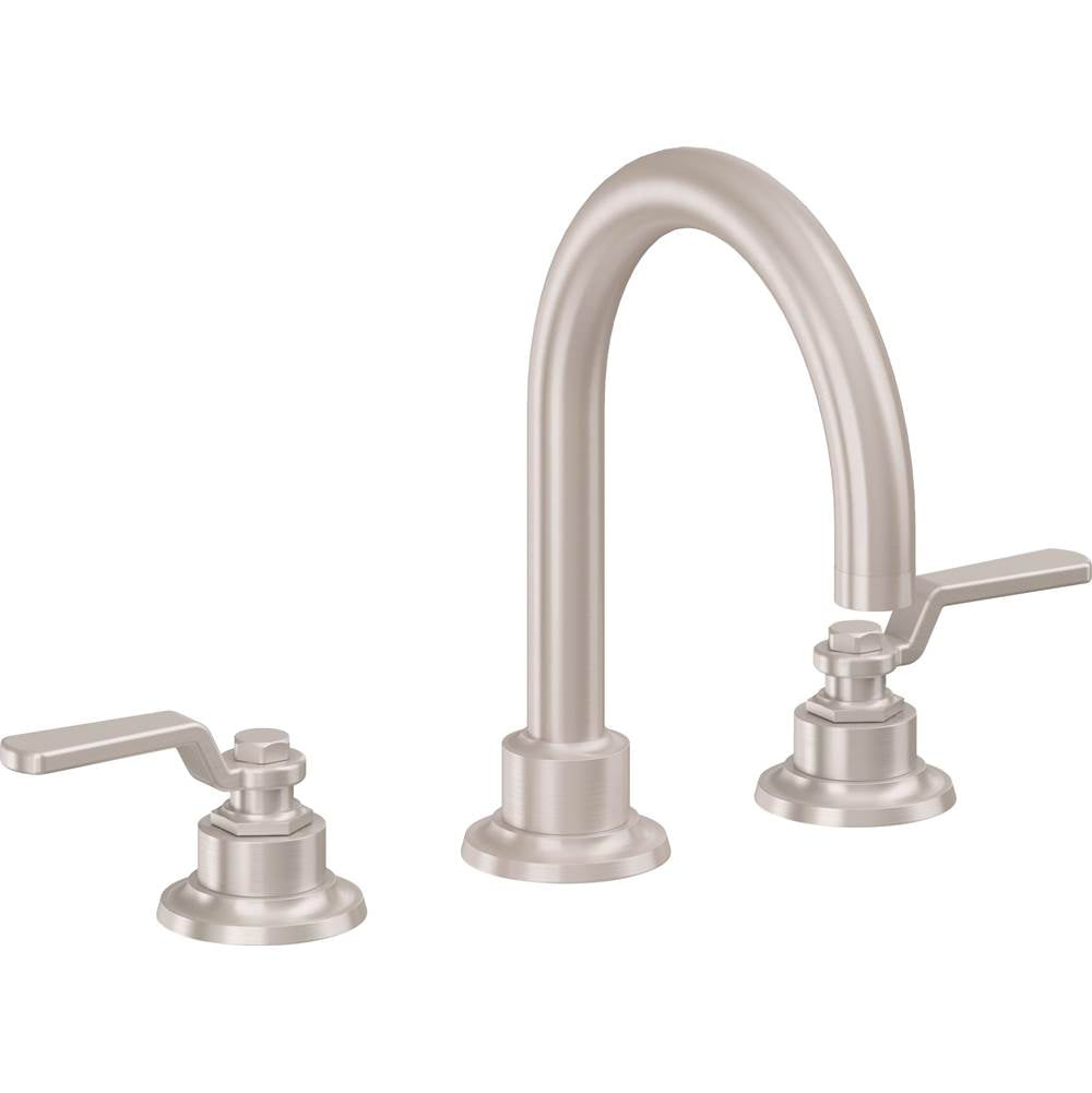 California Faucets - 8'' Widespread Lavatory Faucet - Satin Nickel