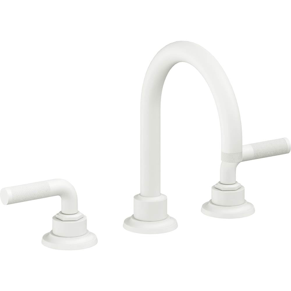 California Faucets - 8'' Widespread Lavatory Faucet - Matte White
