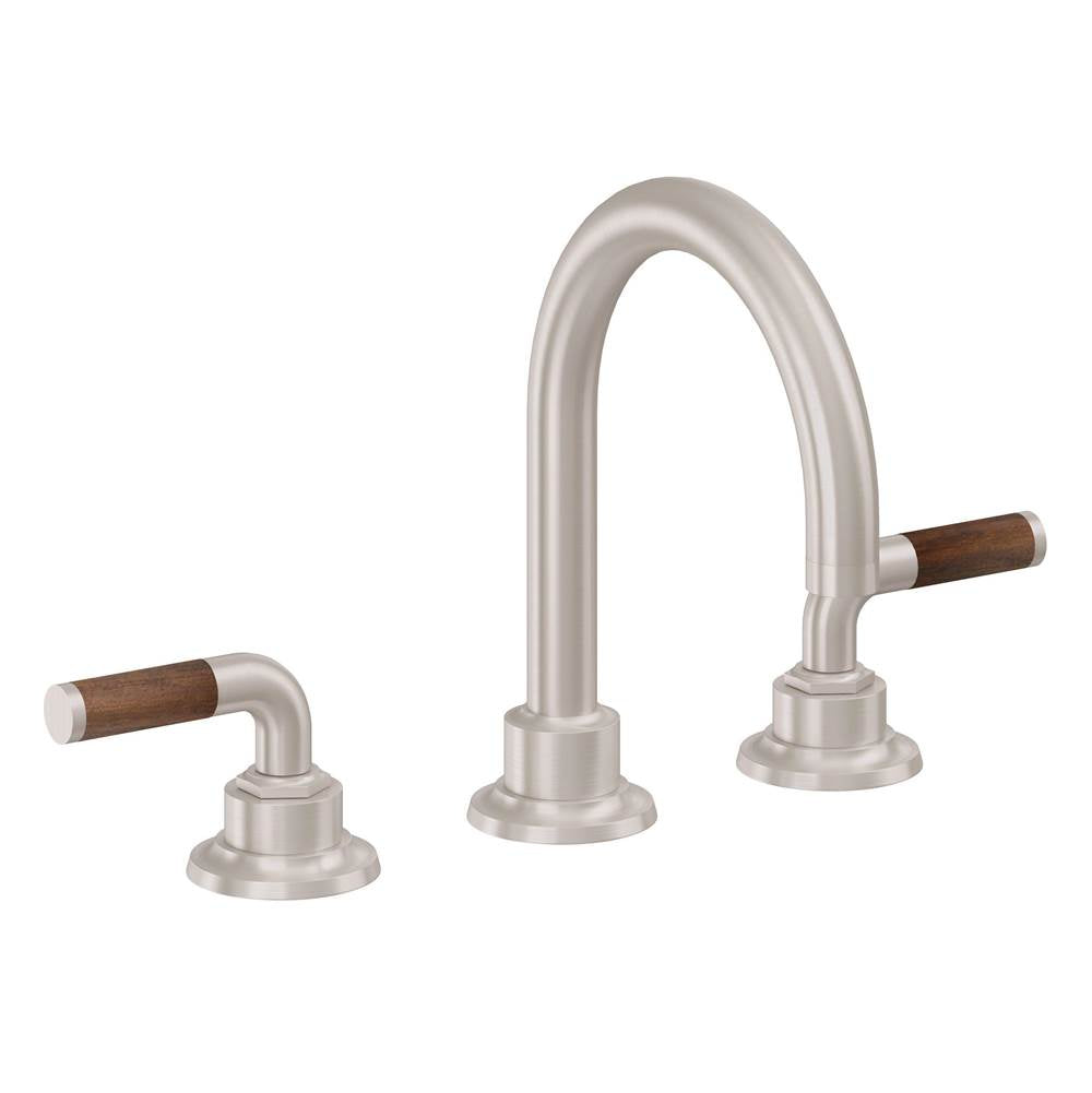 California Faucets - 8'' Widespread Lavatory Faucet with ZeroDrainE - Gloss White
