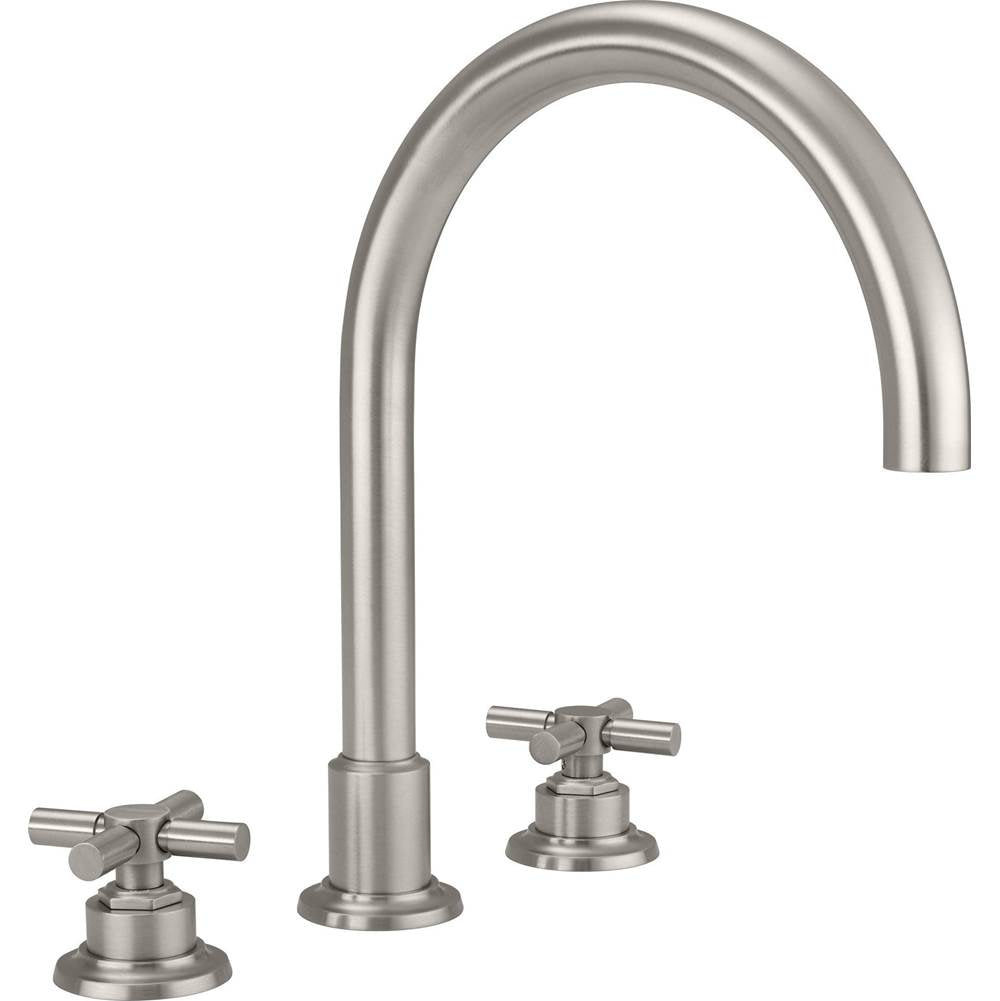 California Faucets - Complete Roman Tub Set - Gloss White