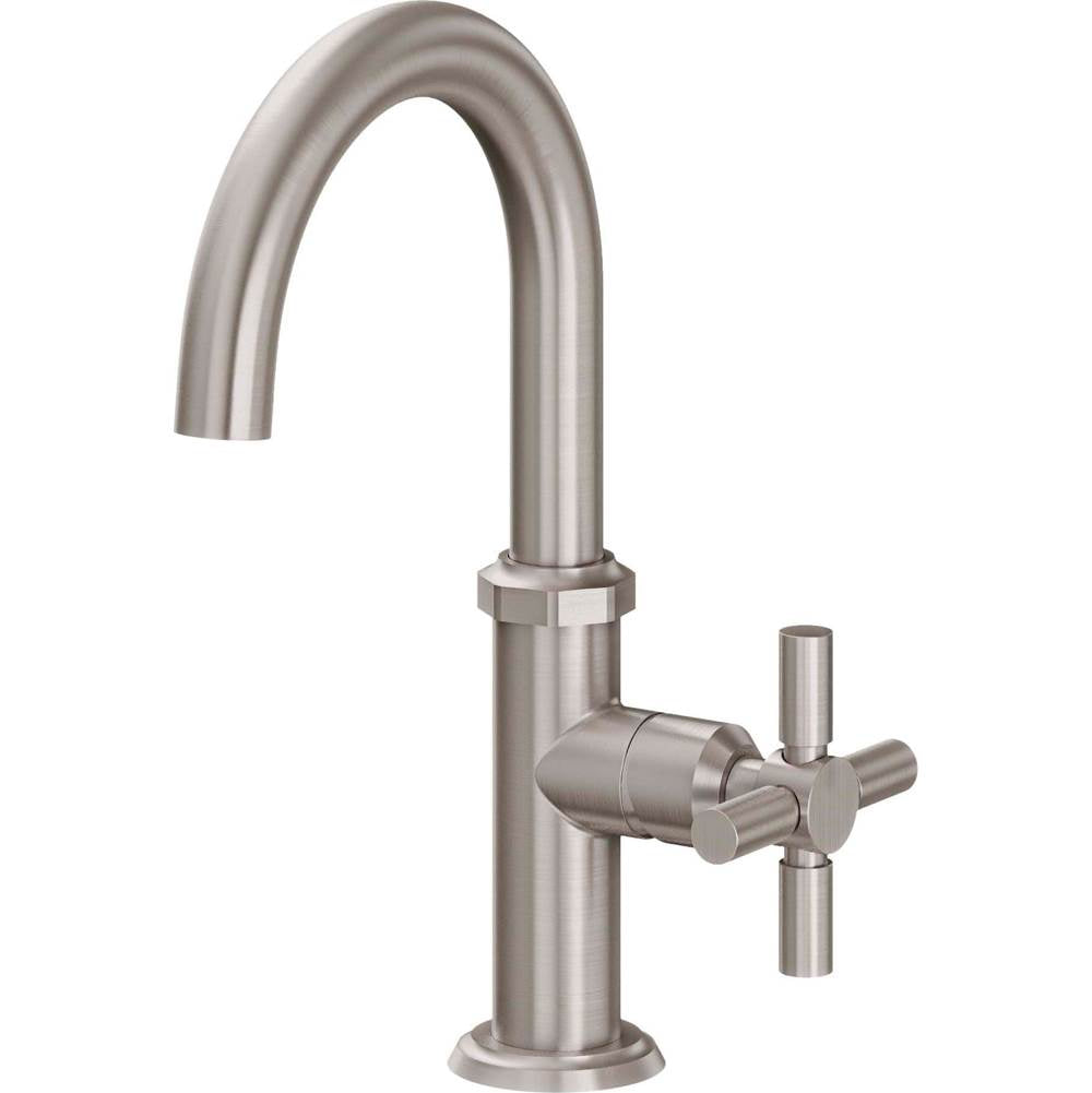 California Faucets - Single Hole Lavatory/Bar/Prep Faucet - Low Spout - Gloss White