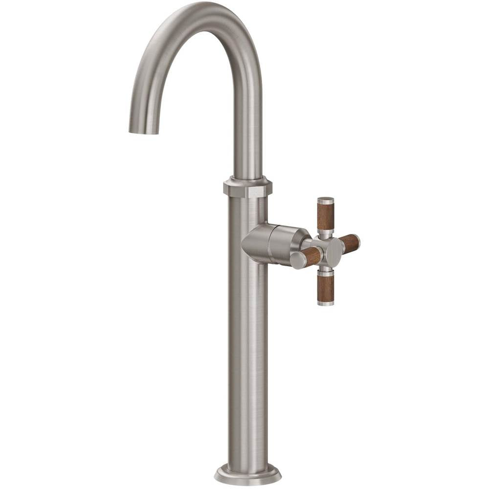 California Faucets - Single Hole Lavatory/Bar/Prep Faucet - High Spout - Gloss White