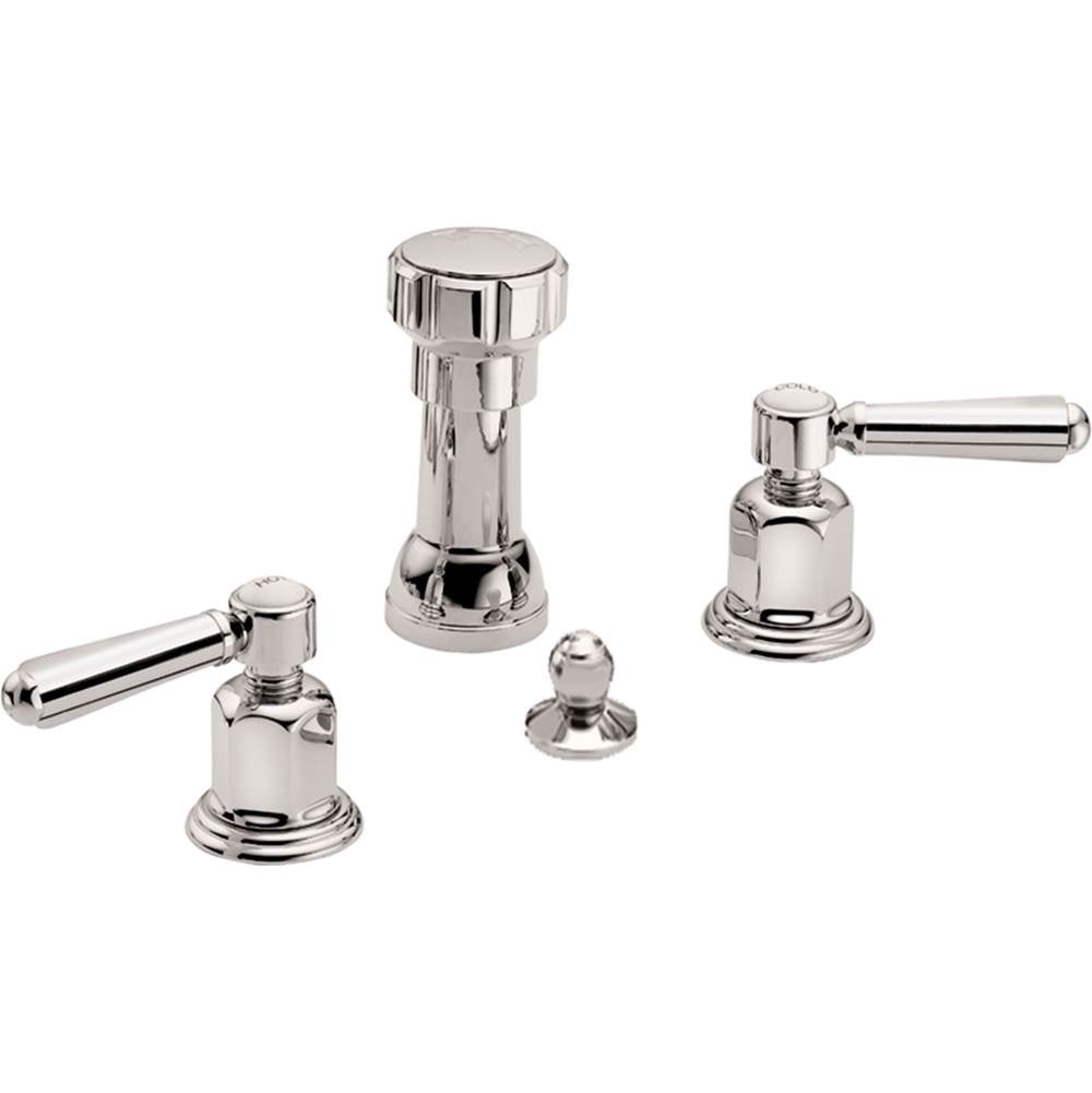 California Faucets - Single Hole Bidet - Gloss White