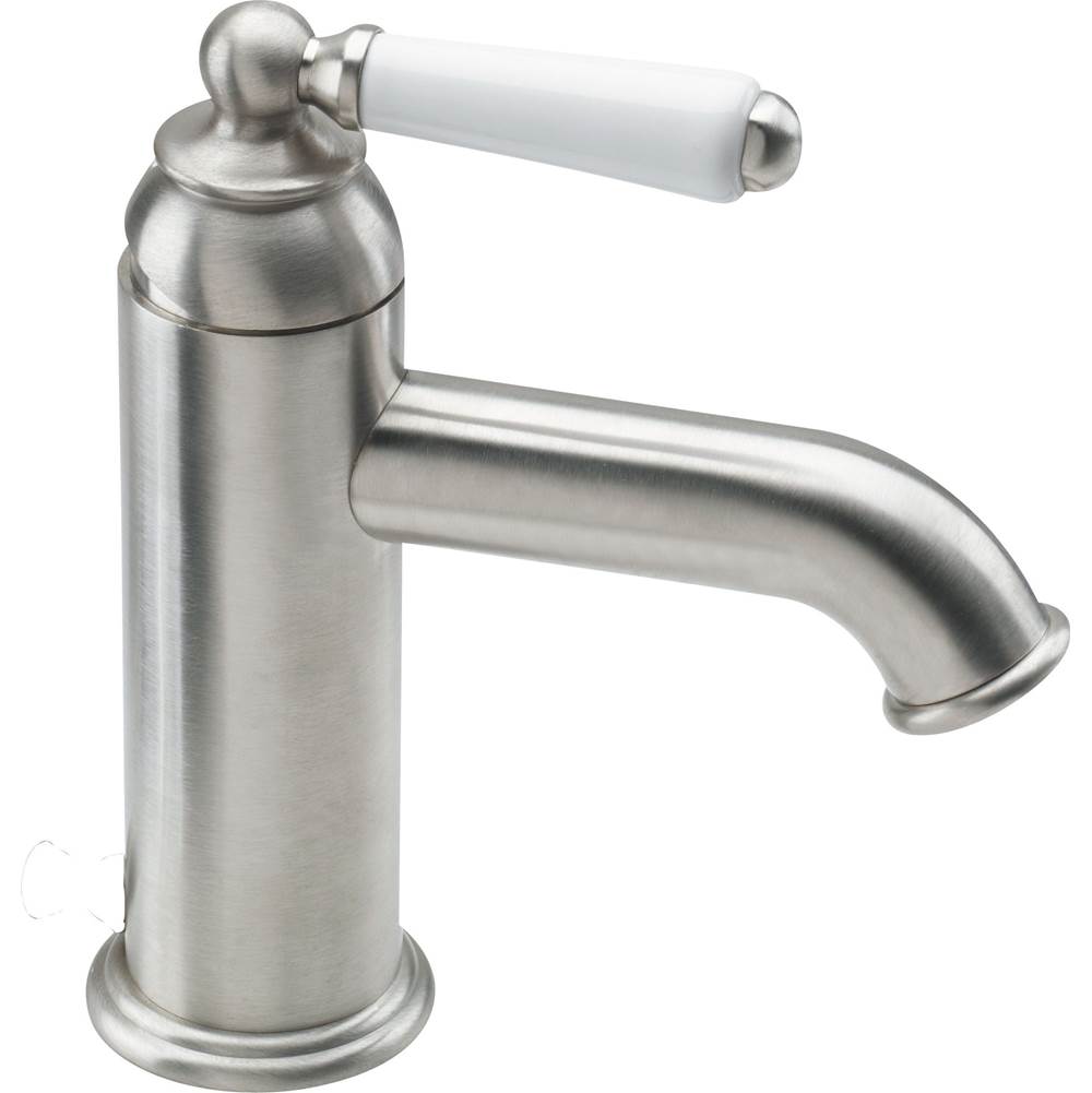 California Faucets - Single Hole Lavatory Faucet - Gloss White