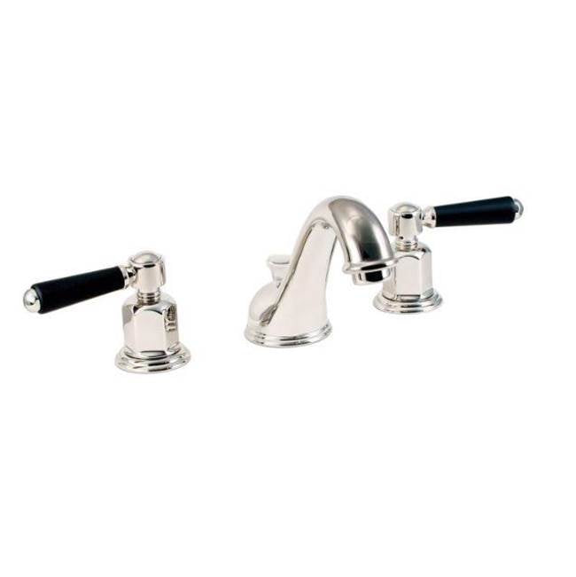 California Faucets - 8'' Widespread Lavatory Faucet - Polished Nickel Pvd