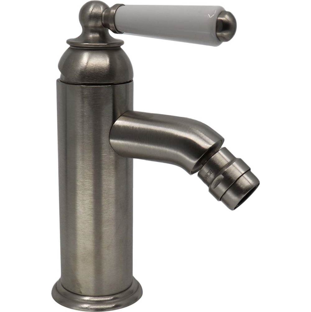 California Faucets - Single Hole Bidet - Gloss White