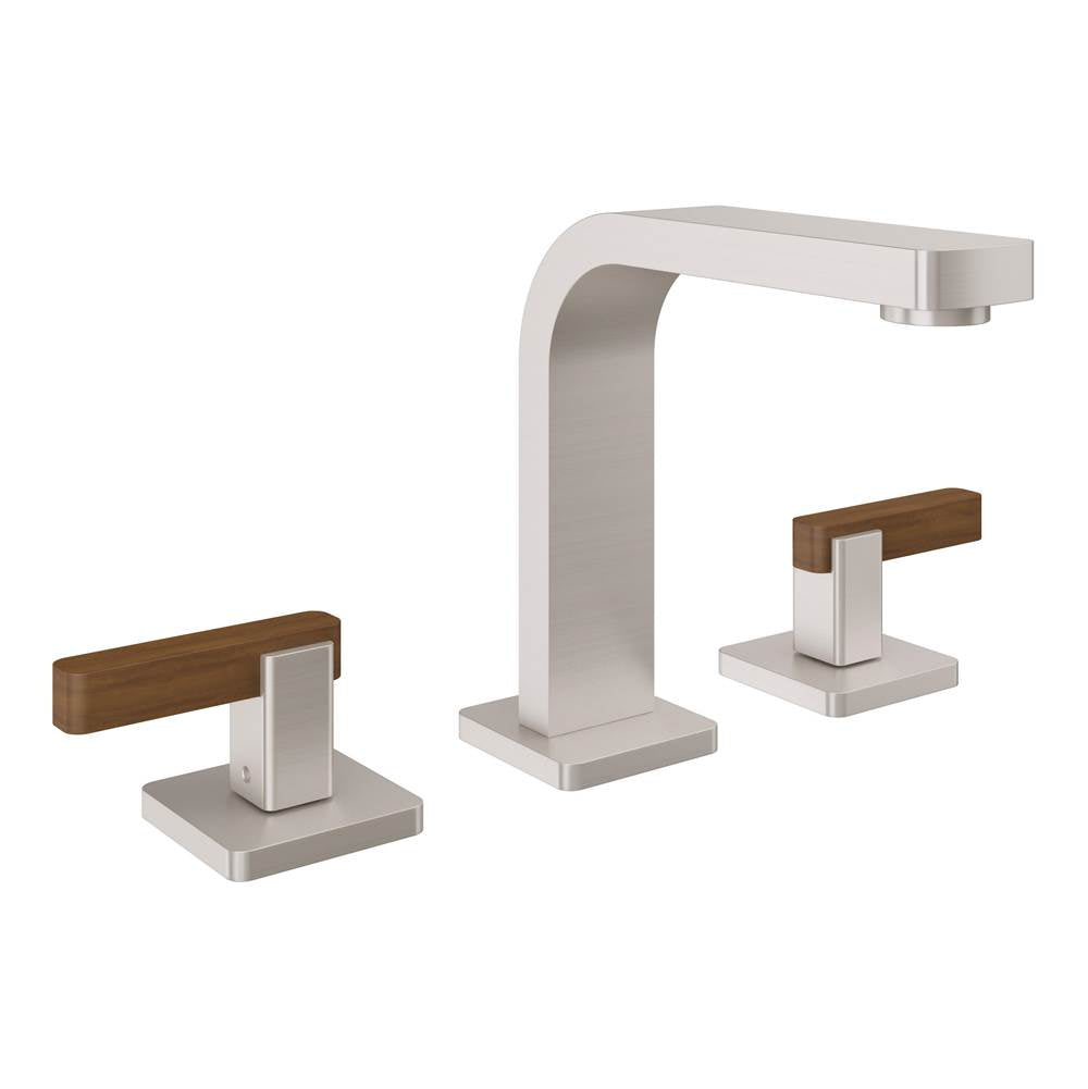 California Faucets - 8'' Widespread Lavatory Faucet with ZeroDrainE - Gloss White
