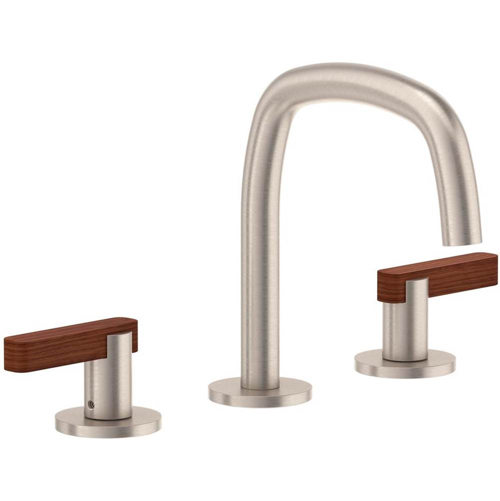 California Faucets - 8'' Widespread Lavatory Faucet - Quad Arc Spout - Gloss White