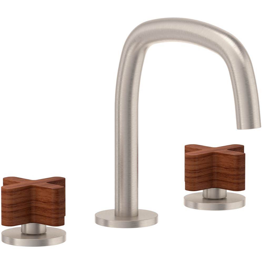 California Faucets - 8'' Widespread Lavatory Faucet - Quad Arc Spout - Gloss White