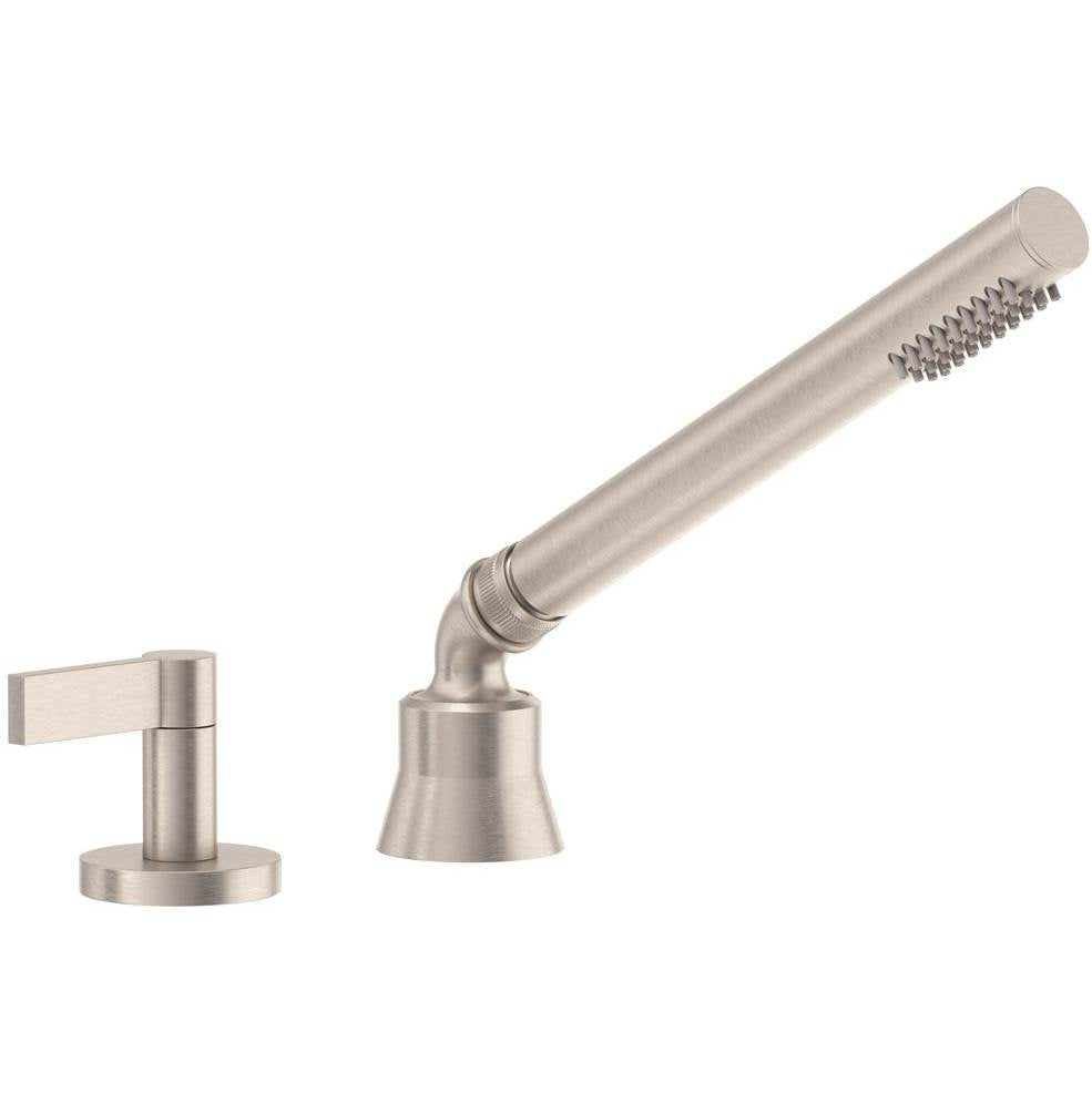 California Faucets - Complete Handshower & Diverter for Roman Tub - Gloss White