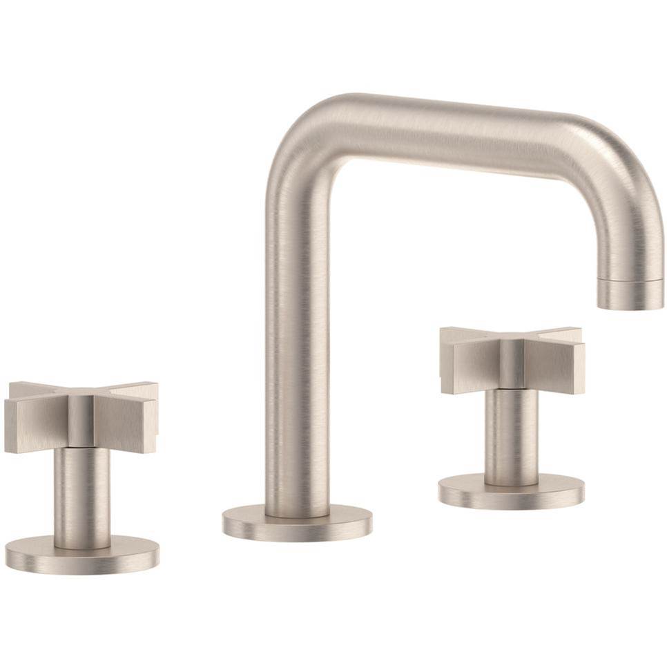California Faucets - 8'' Widespread Lavatory Faucet - Quad Spout - Gloss White
