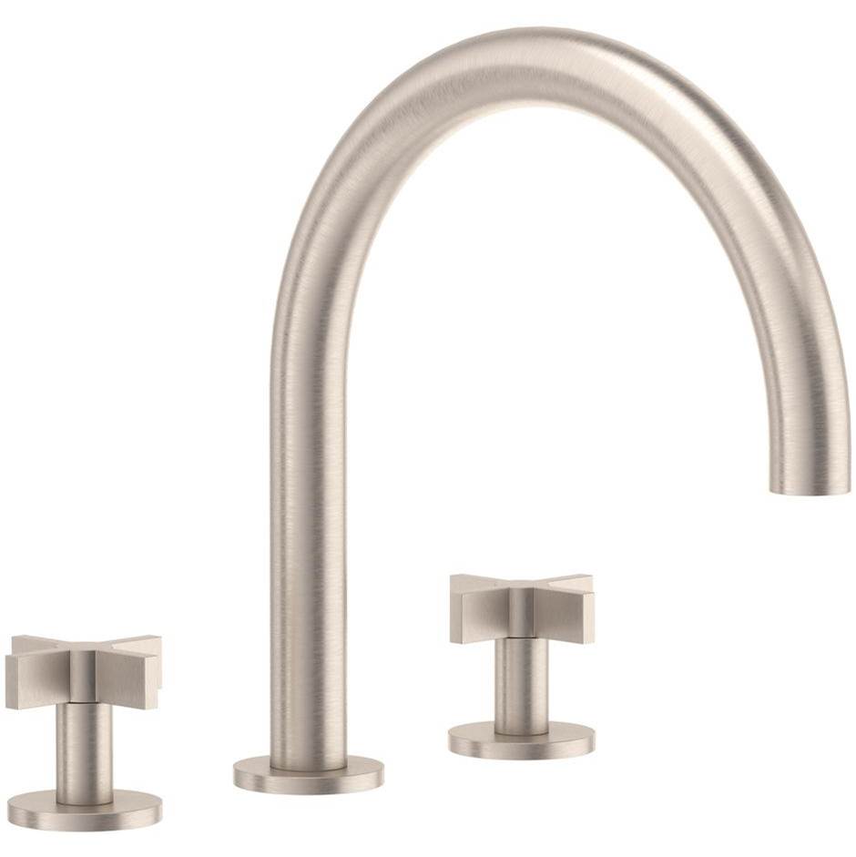 California Faucets - Complete Roman Tub Set - Gloss White