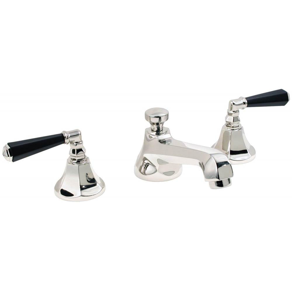 California Faucets - 8'' Widespread Lavatory Faucet with ZeroDrain - Gloss White