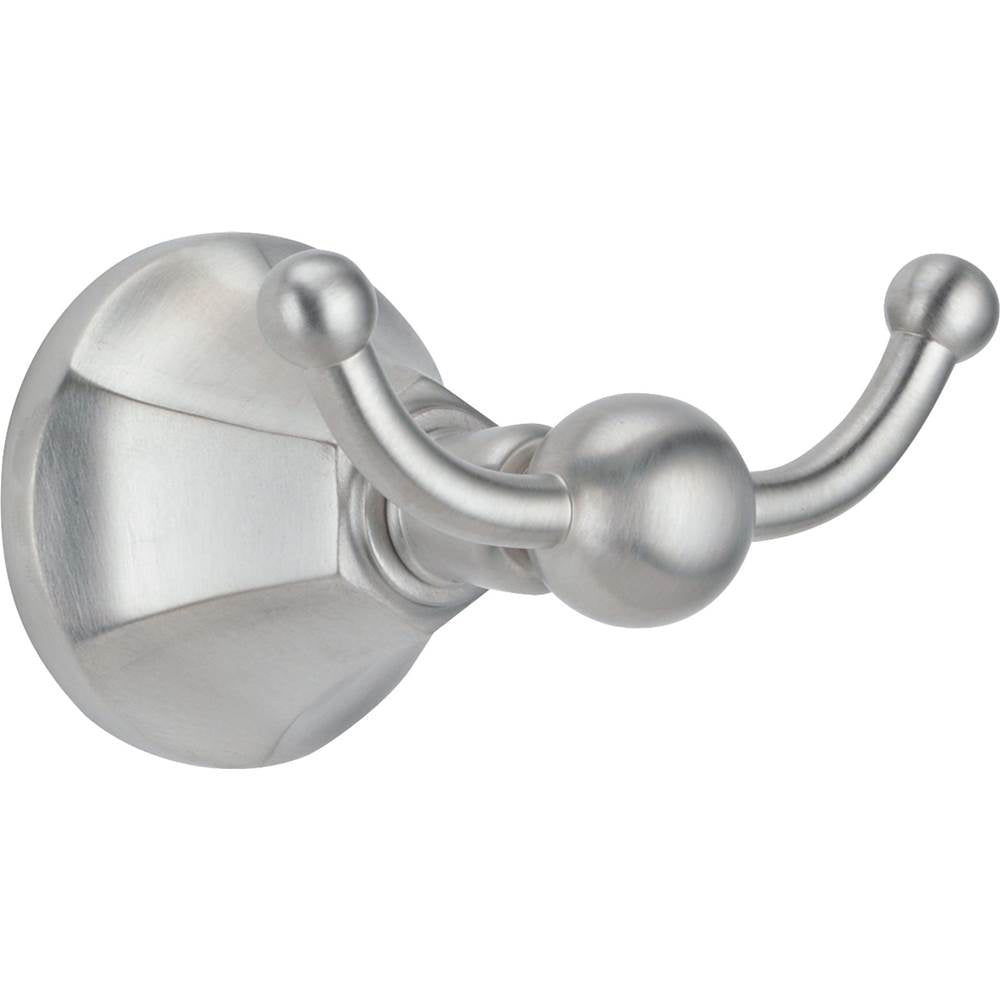 California Faucets - Double Robe Hook - Gloss White