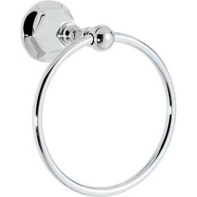 California Faucets - Towel Ring - Gloss White