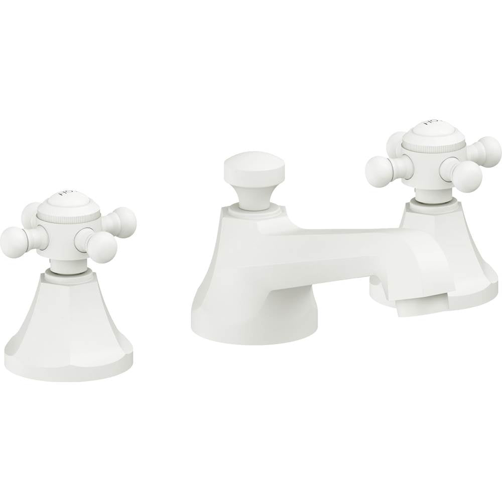 California Faucets - 8'' Widespread Lavatory Faucet - Matte White