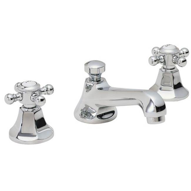 California Faucets - 8'' Widespread Lavatory Faucet - Gloss White
