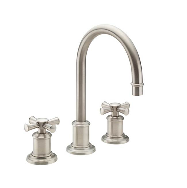 California Faucets - 8'' Widespread Lavatory Faucet - Gloss White