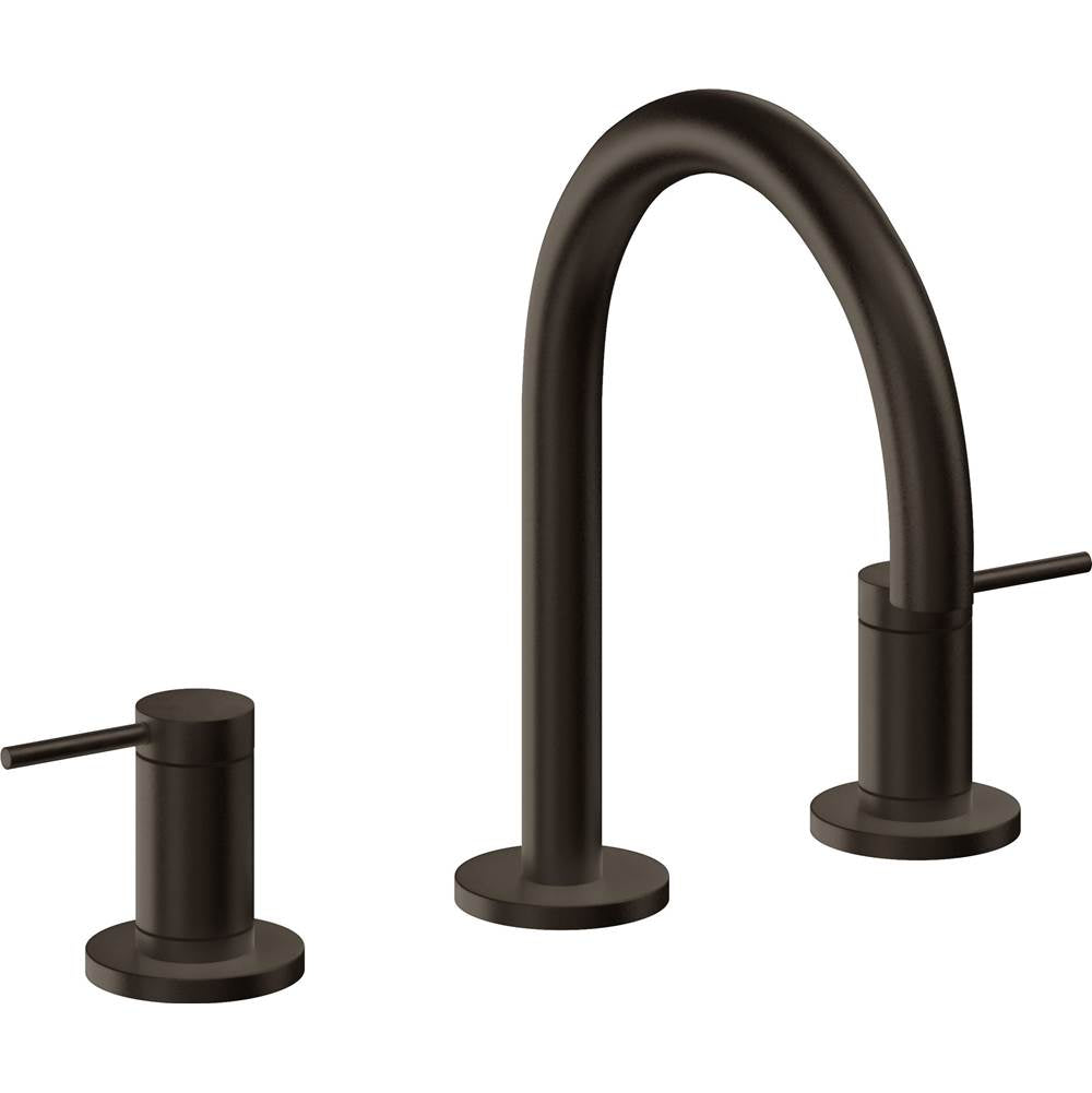 California Faucets - 8'' Widespread Lavatory Faucet with ZeroDrain - Bella Terra Bronze