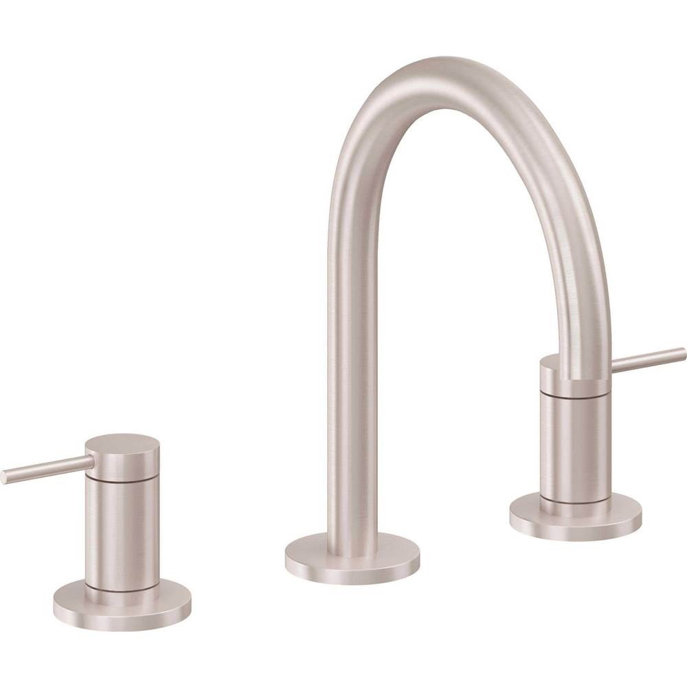 California Faucets - 8'' Widespread Lavatory Faucet - Satin Nickel
