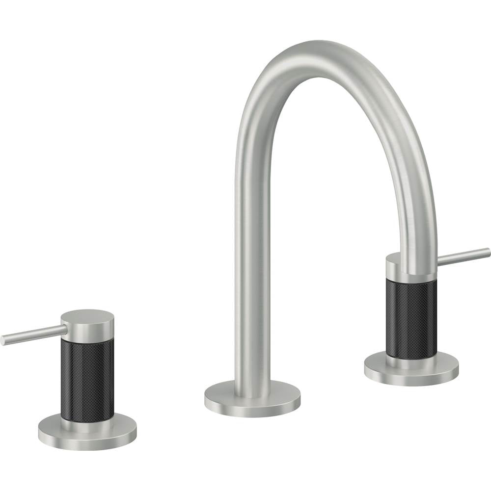 California Faucets - 8'' Widespread Lavatory Faucet - Satin Chrome Pvd