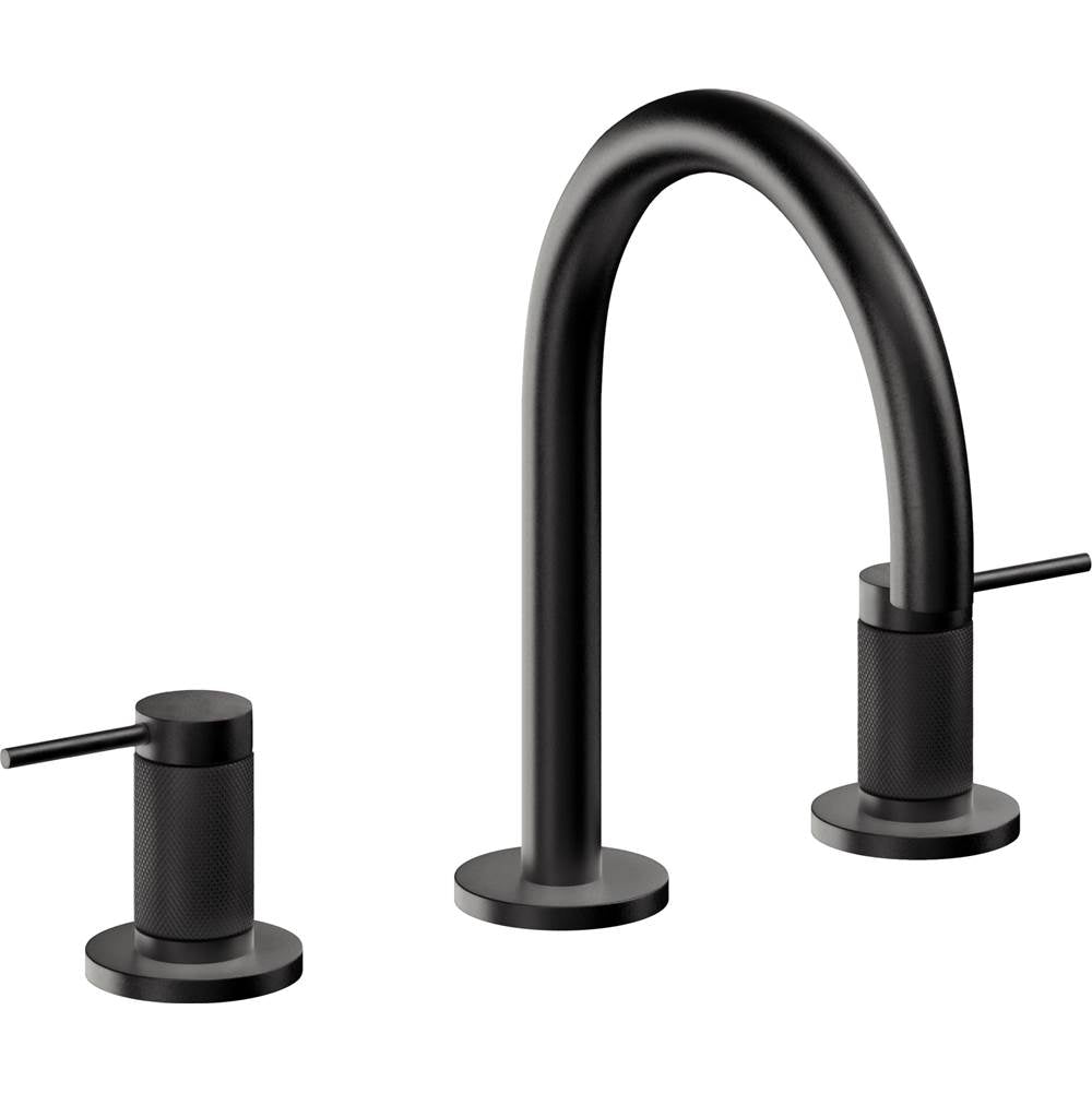 California Faucets - 8'' Widespread Lavatory Faucet - Matte Black