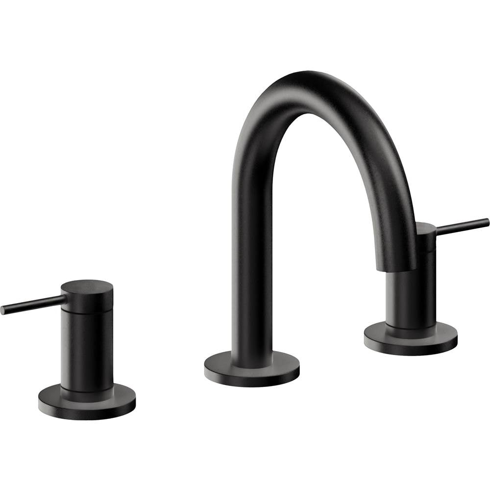 California Faucets - 8'' Widespread Lavatory Faucet - Matte Black
