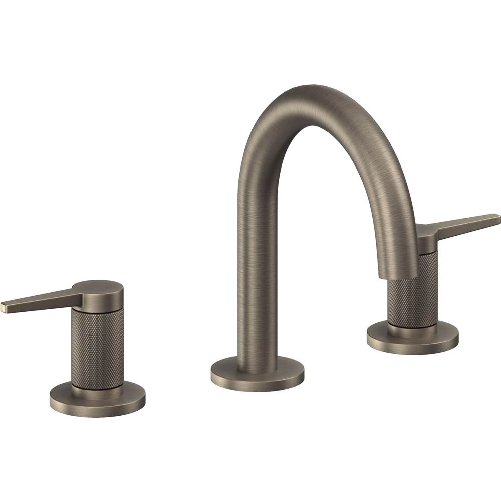 California Faucets - 8'' Widespread Lavatory Faucet - Antique Nickel Flat