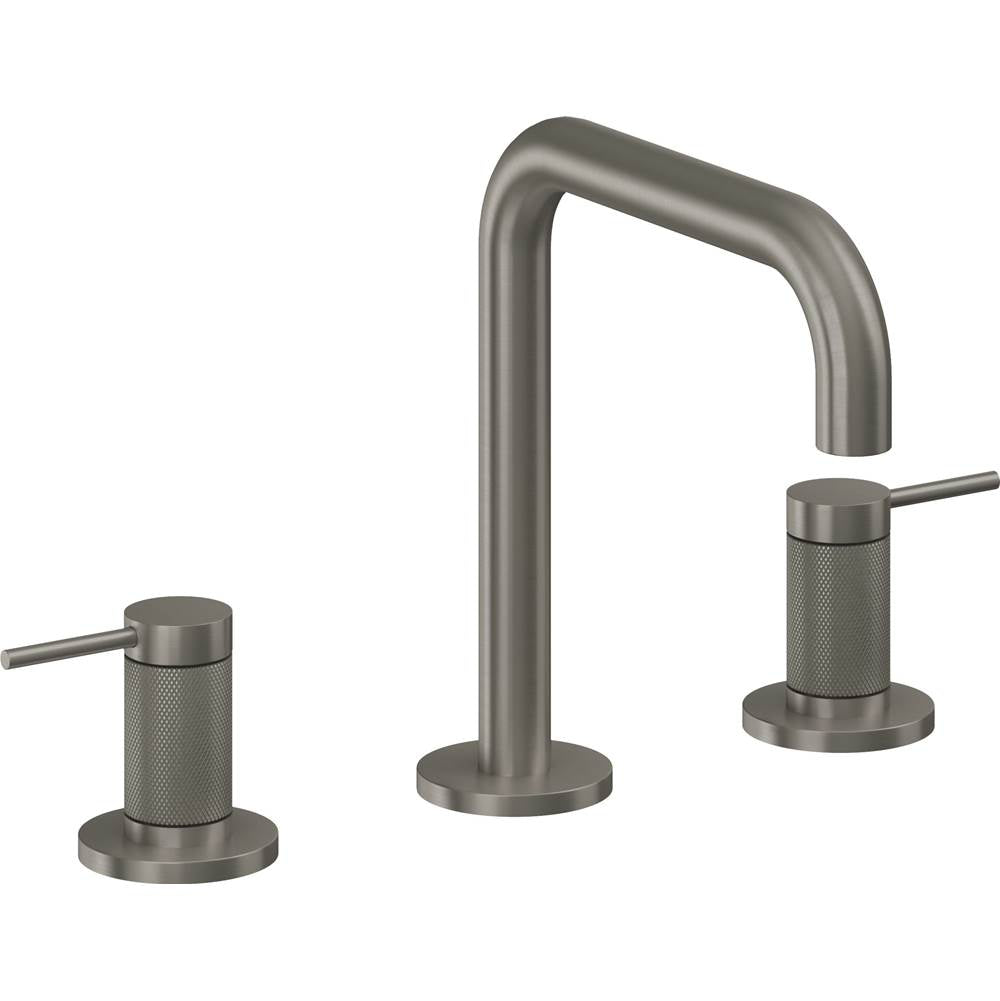 California Faucets - 8'' Widespread Lavatory Faucet - Graphite Pvd