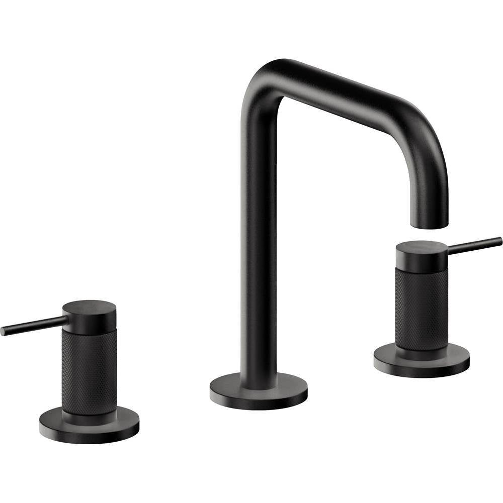 California Faucets - 8'' Widespread Lavatory Faucet - Matte Black