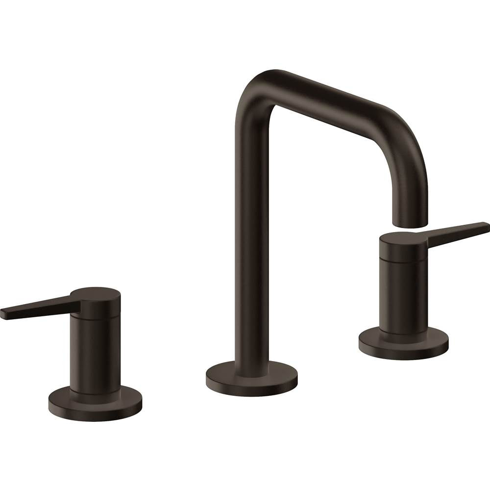 California Faucets - 8'' Widespread Lavatory Faucet with Completely Finished ZeroDrain - Bella Terra Bronze
