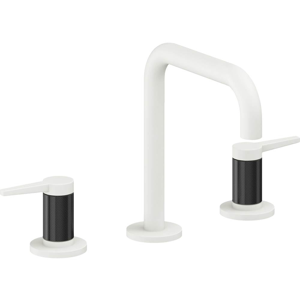 California Faucets - 8'' Widespread Lavatory Faucet - Matte White