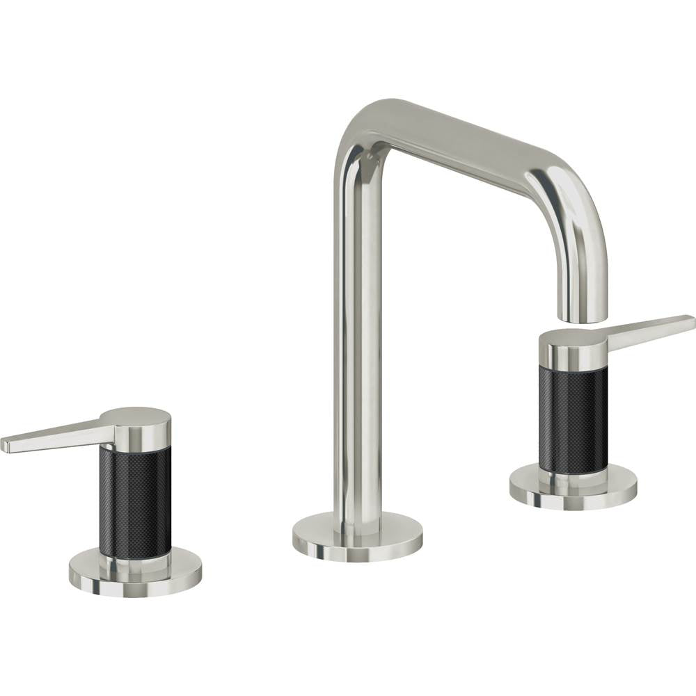 California Faucets - 8'' Widespread Lavatory Faucet - Polished Nickel Pvd