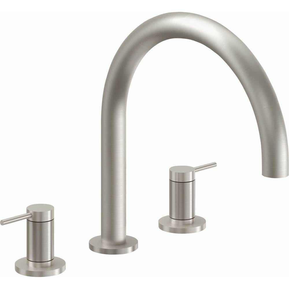 California Faucets - Complete Roman Tub Set - Gloss White