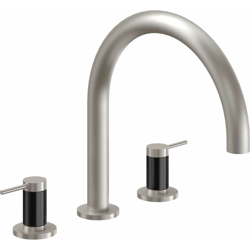 California Faucets - Complete Roman Tub Set - Gloss White