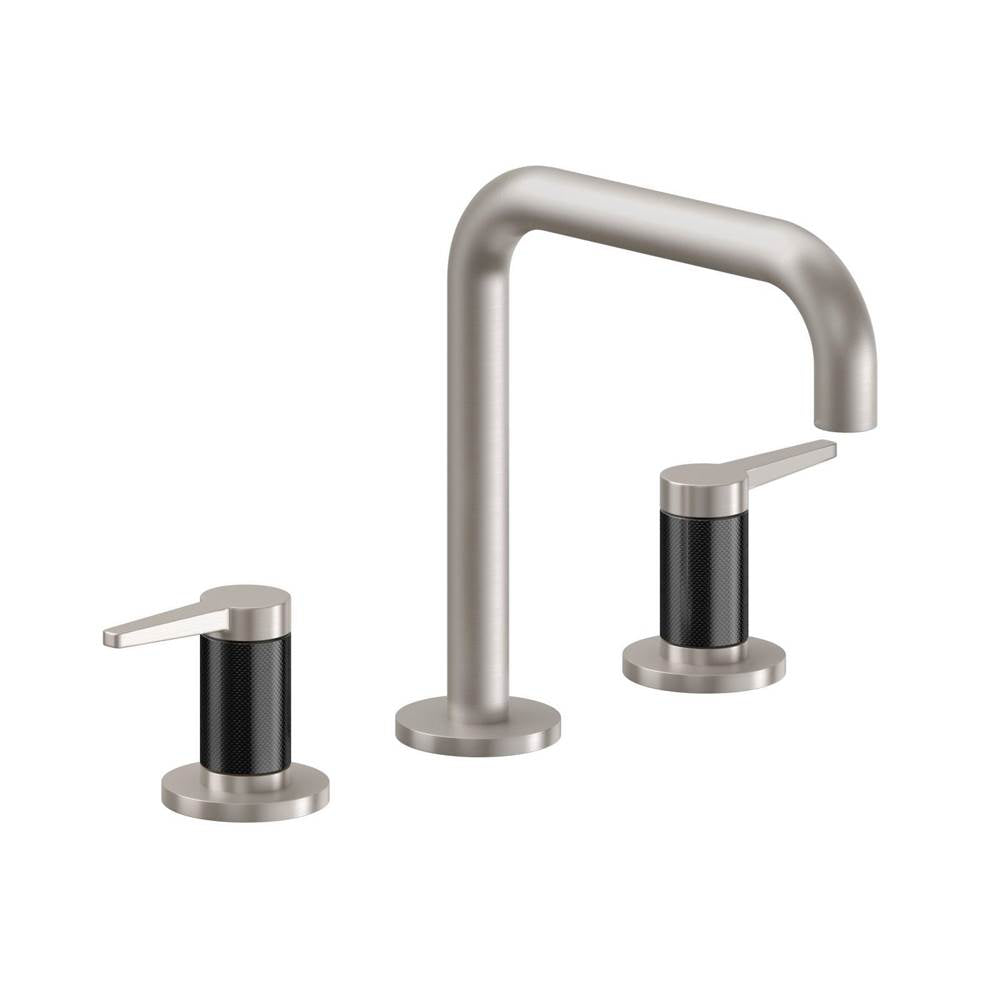 California Faucets - 8'' Widespread Lavatory Faucet with Completely Finished ZeroDrain - Gloss White