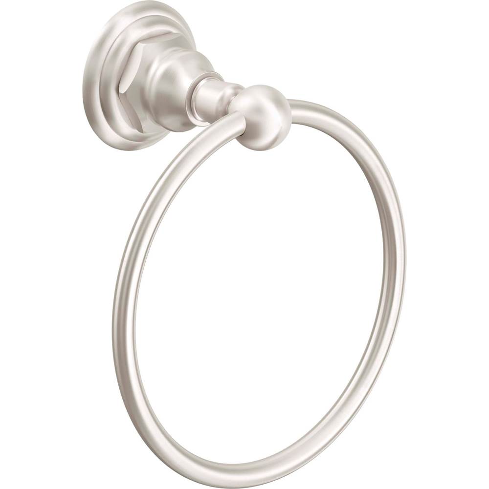California Faucets - Towel Ring - Gloss White
