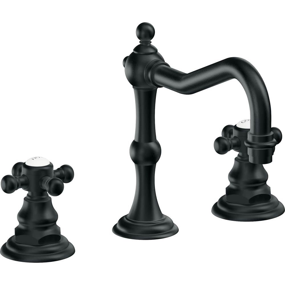 California Faucets - 8'' Widespread Lavatory Faucet - Carbon Pvd