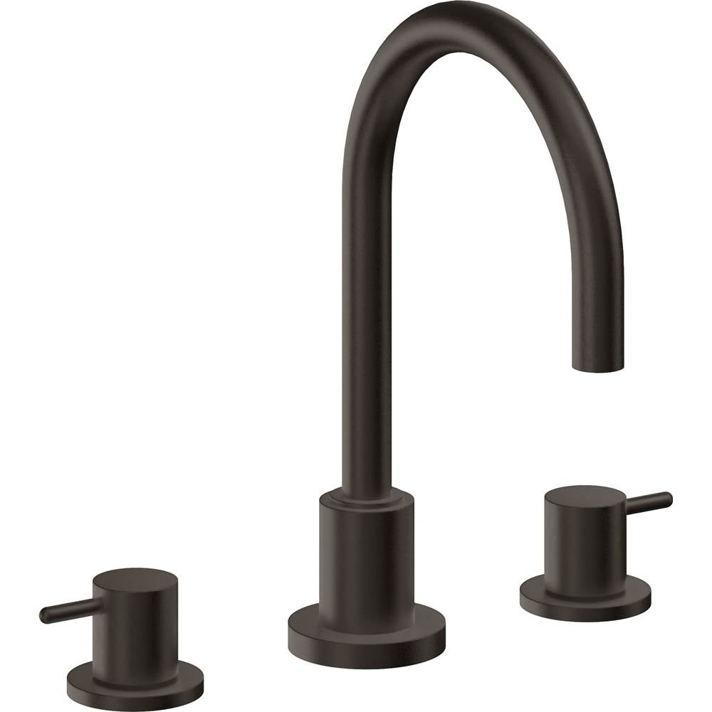 California Faucets - 8'' Widespread Lavatory Faucet with ZeroDrain - Oil Rubbed Bronze