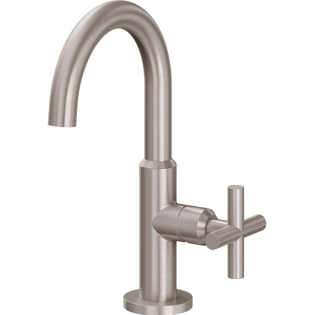 California Faucets - Single Hole Lavatory/Bar/Prep Faucet - Low Spout - Gloss White