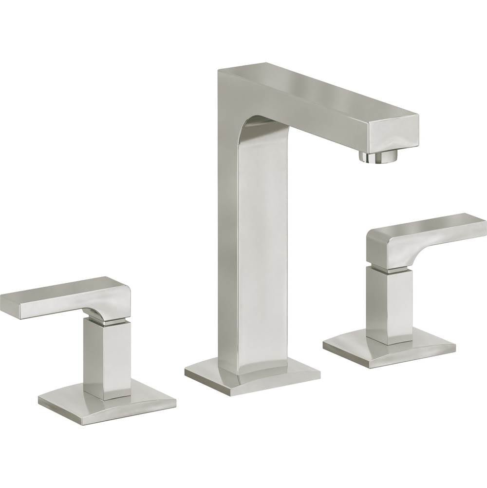 California Faucets - 8'' Widespread Lavatory Faucet - Polished Nickel Pvd