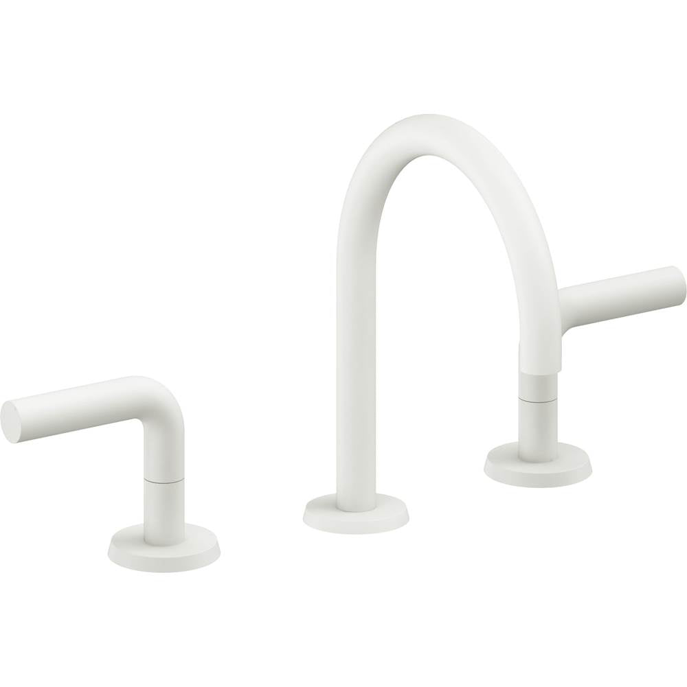 California Faucets - 8'' Widespread Lavatory Faucet - Matte White