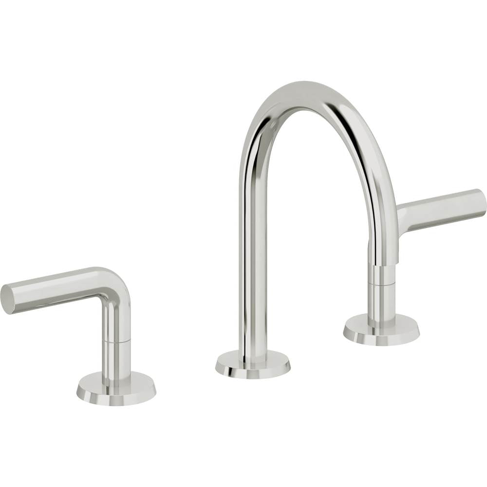 California Faucets - 8'' Widespread Lavatory Faucet with ZeroDrain - Polished Chrome